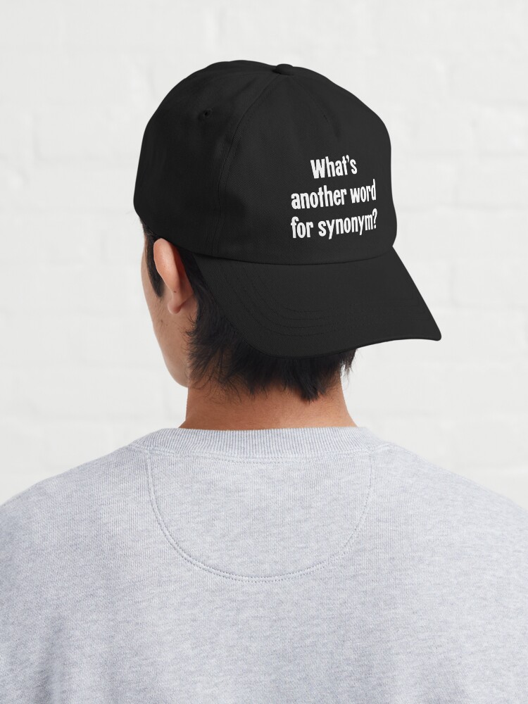 Another word hot sale for hat