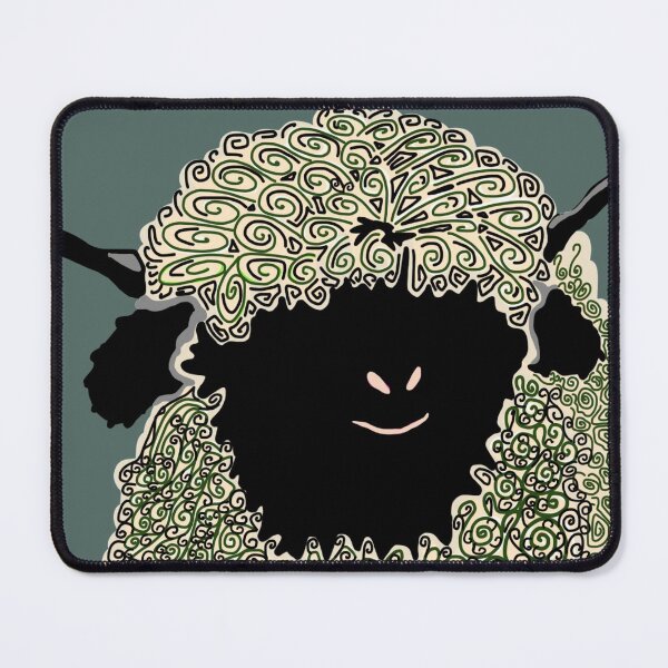 Item preview, Valais curly sheep designed and sold by biffybobcat.