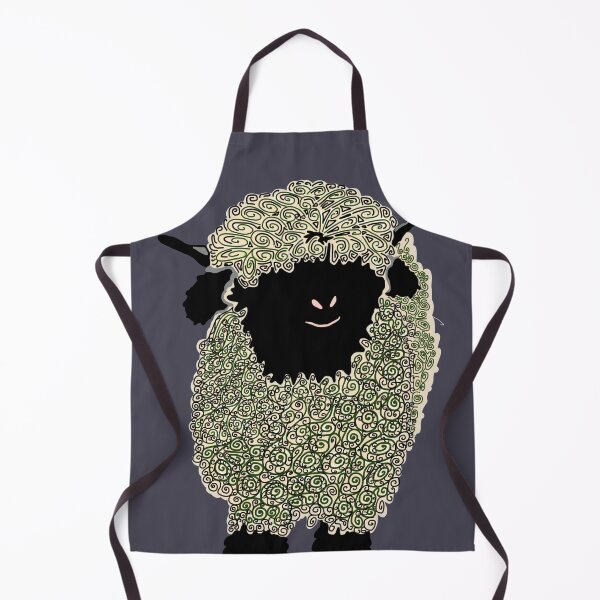 Item preview, Valais curly sheep designed and sold by biffybobcat.