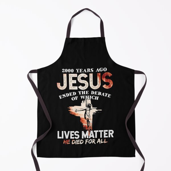 Item preview, 2000 Years Ago Jesus Ended the Debate Religious Christian designed and sold by Dressed For Duty.
