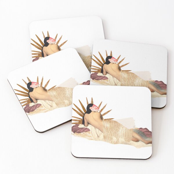 Item preview, Aesthetic Body Collage Art Print designed and sold by Eva Vincent.