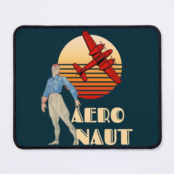 Item preview, Vintage Sunset Aeronaut Red Aircraft designed and sold by ramazis.