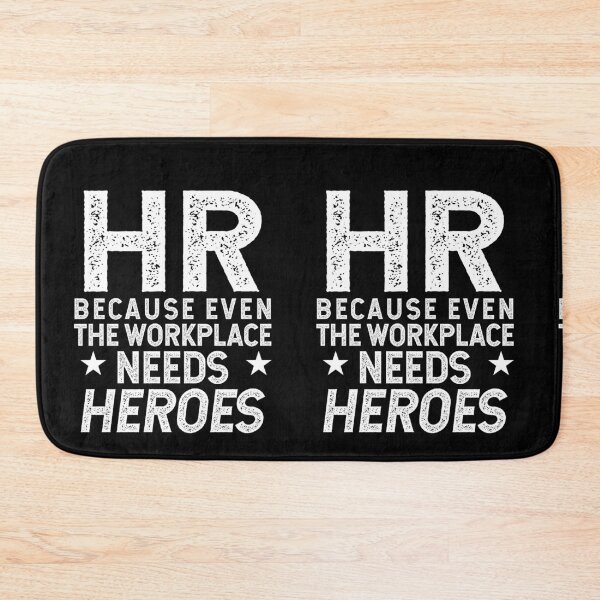 Item preview, HR Because Even The Workplace Needs Heroes designed and sold by TeesYouWant.