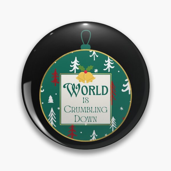 Item preview, World is Crumbling Down designed and sold by QlickDesign.