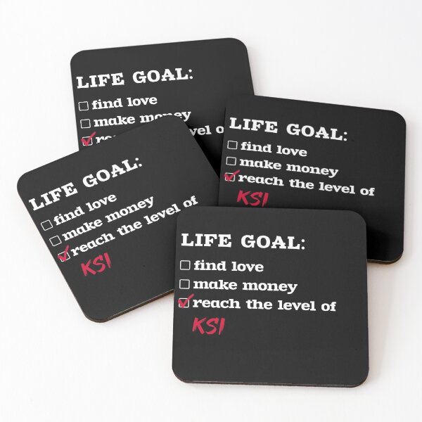 Item preview, Life goal - KSI designed and sold by 2Girls1Shirt.