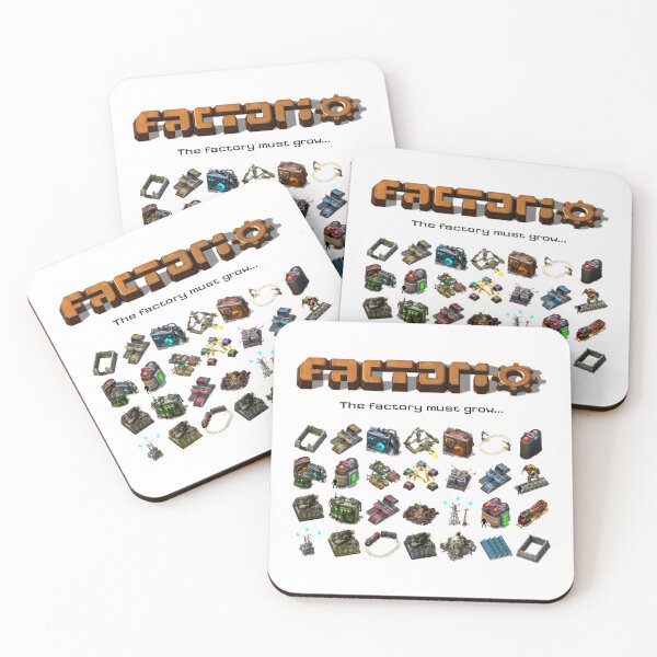 Item preview, Factorio, The factory must grow...   designed and sold by Thames-store.