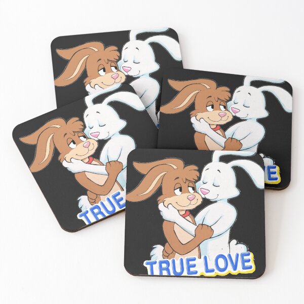 Item preview, TRUE LOVE NESQUIK TRIX RABBITS  Sticker designed and sold by AndreasGmell.