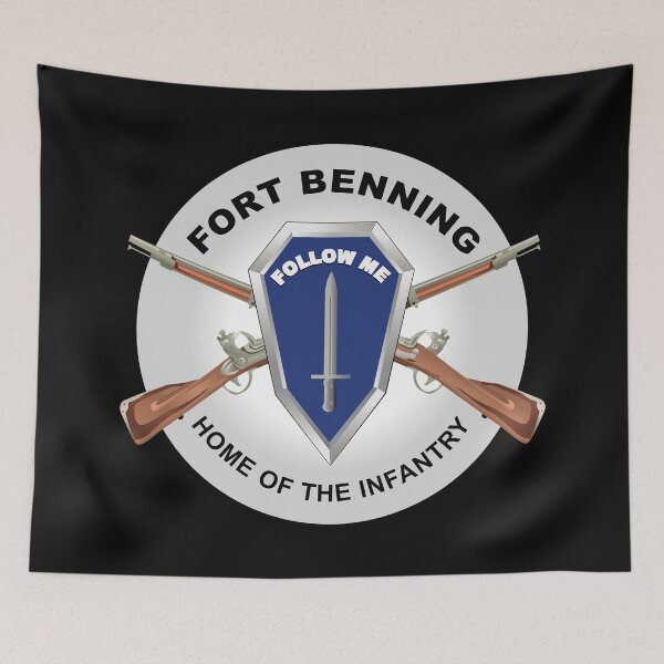 Item preview, Army - Fort Benning, GA - Home of the Infantry designed and sold by Military Insignia Products.