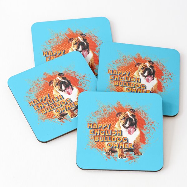 Item preview, Happy English bulldog owner | dog | pet designed and sold by Endless Drive FM.