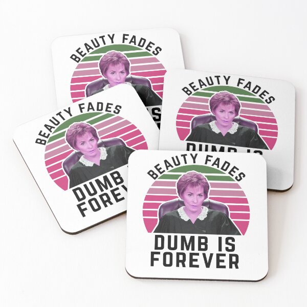 Item preview, Judge Judy Birthday Card Beauty Fades Dumb is Forever designed and sold by POPCulturejb.