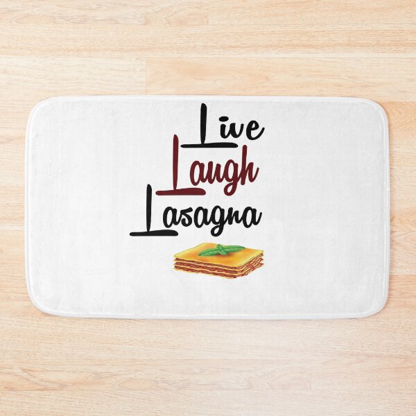 Item preview, LIVE LAUGH LASAGNA designed and sold by ikrame-shop.