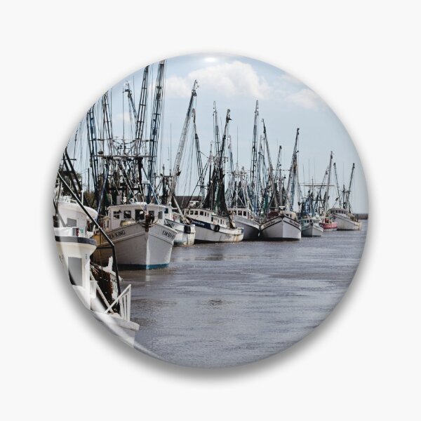 Item preview, Coastal Georgia Shrimp Boats designed and sold by lovgeorgia.