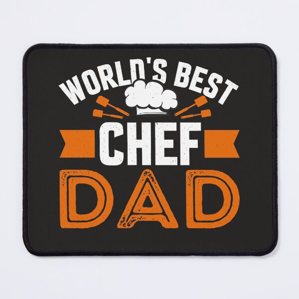 Item preview, WORLD'S BEST CHEF DAD  designed and sold by GamaArtDesign.