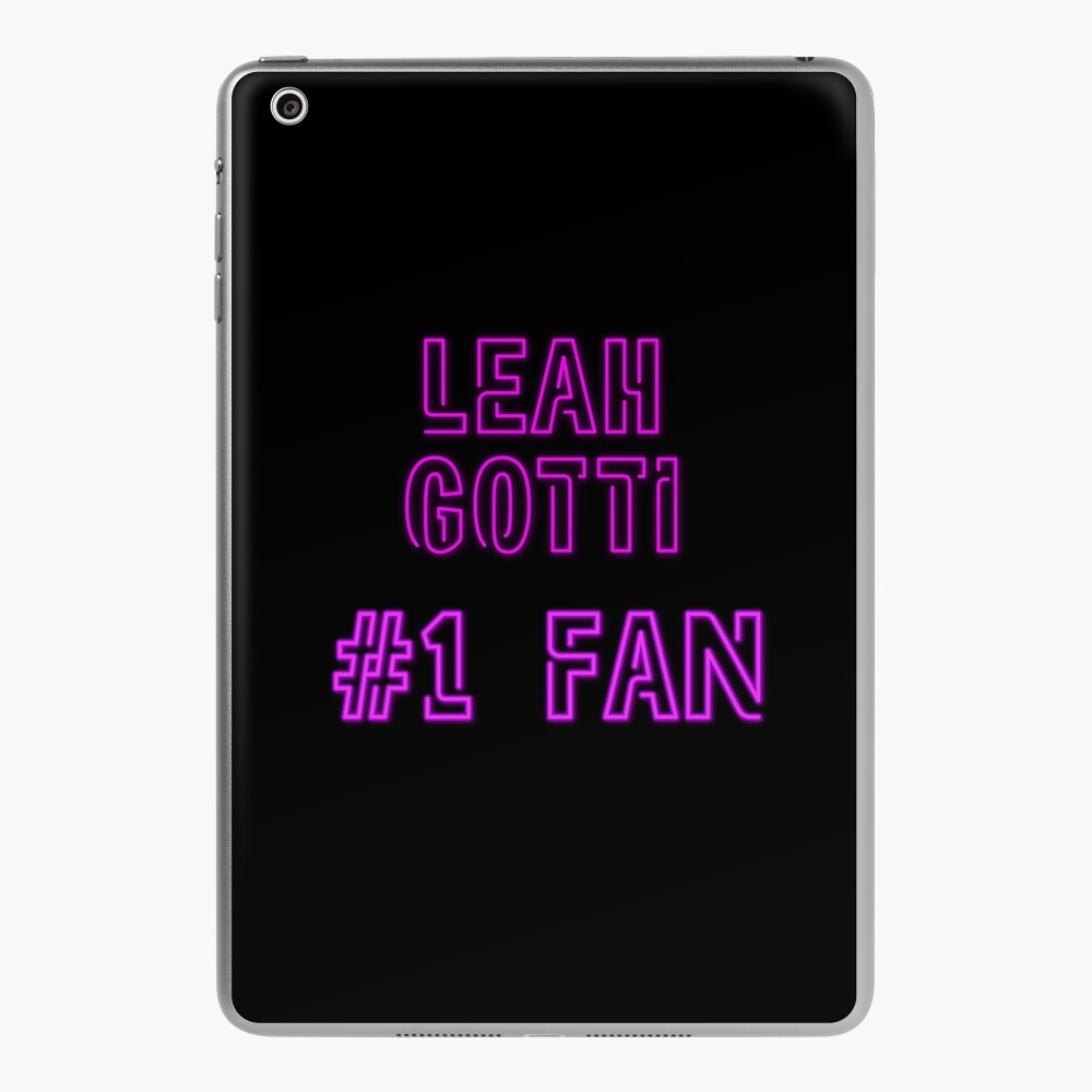 Leah Gotti 1 fan iPad Case & Skin by 2Girls1Shirt | Redbubble