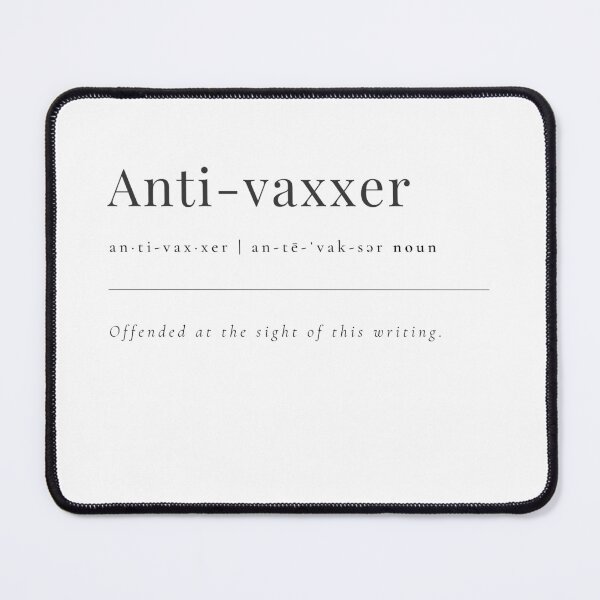Item preview, Anti-vaxxer - OFFENDED at the sight of this writing designed and sold by rgsblo.