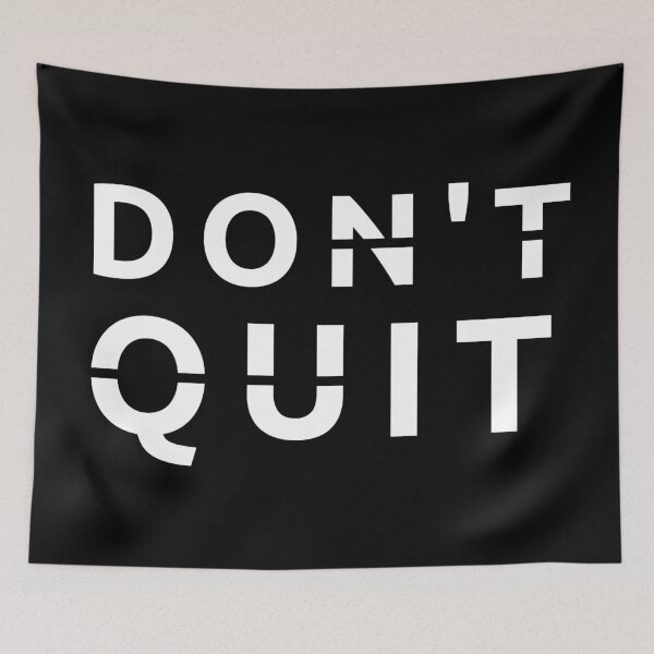 Item preview, DON'T QUIT, DO IT designed and sold by KingsManKind.