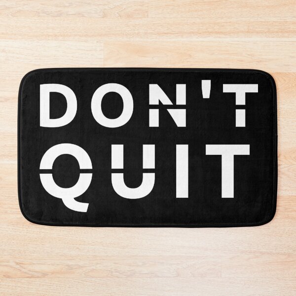Item preview, DON'T QUIT, DO IT designed and sold by KingsManKind.