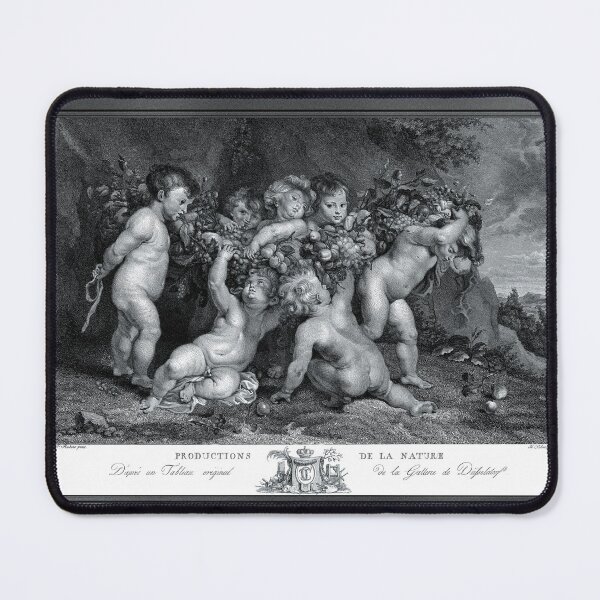 Item preview, Seven Putti Carrying A Garland Of Fruit by William Dickinson Classical Xzendor7 Old Masters Reproductions designed and sold by Xzendor7 Digital Art Creations.