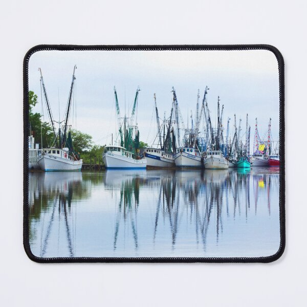 Item preview, Shrimp boats in Darien, Georgia designed and sold by lovgeorgia.