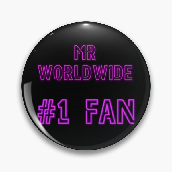 Item preview, Mr Worldwide (Pitbull) #1 fan designed and sold by 2Girls1Shirt.