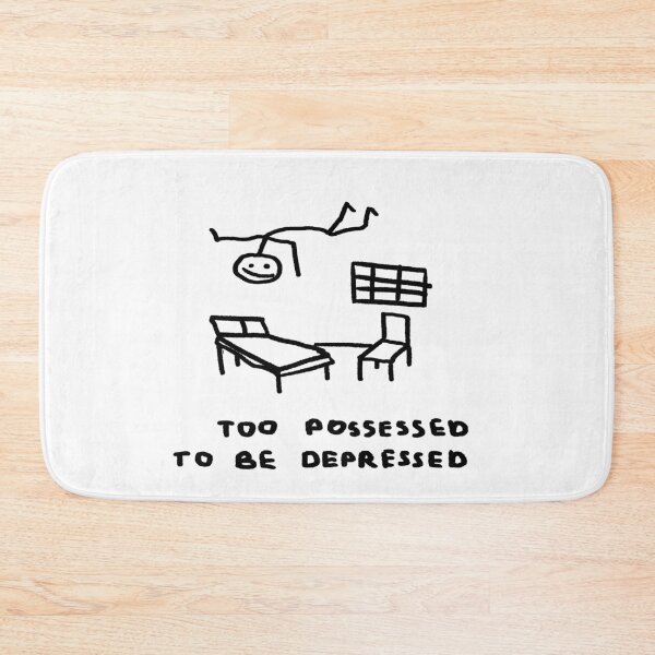 Item preview, Too Possessed To Be Depressed designed and sold by 4naans.
