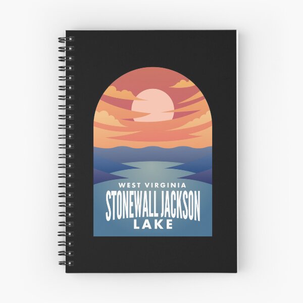 Item preview, Stonewall Jackson Lake WV Retro Sunset designed and sold by HalpinDesign.