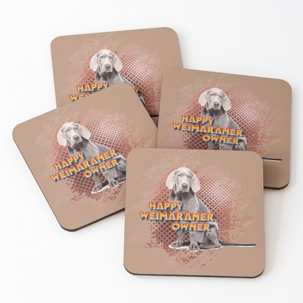 Item preview, Happy Weimaraner owner | dog | pet designed and sold by Endless Drive FM.