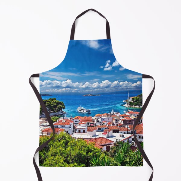 Item preview, The old port of Skiathos designed and sold by Hercules Milas.