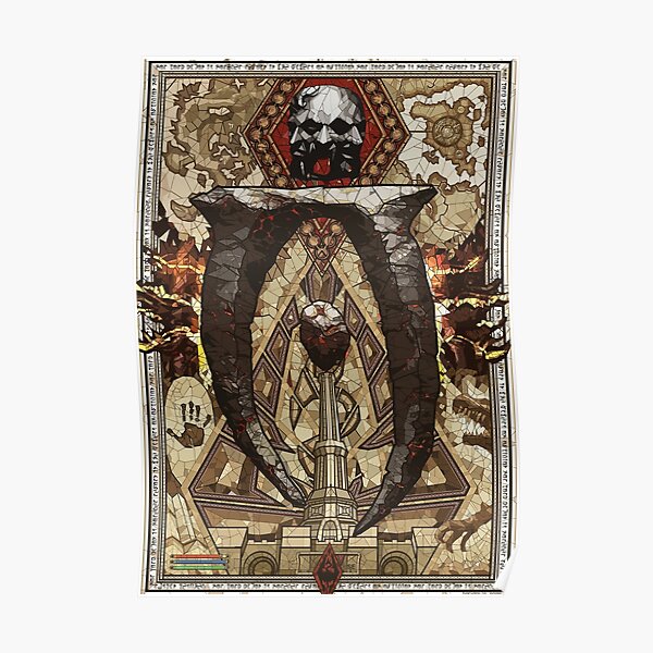 Elder Scrolls Oblivion Art Poster