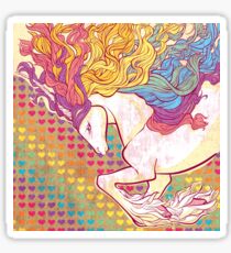 Rampant Rainbow Sticker