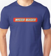 Master Builder Graphic for Expert Builders Unisex T-Shirt