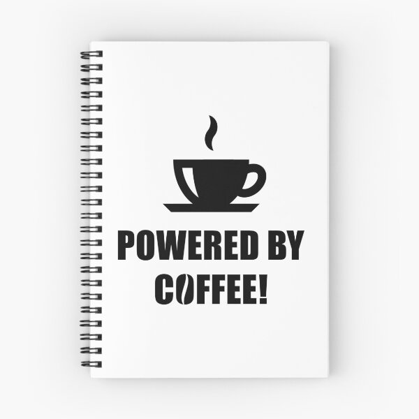 Item preview, Powered By Coffee! (Drinking Coffee / Black) designed and sold by MrFaulbaum.