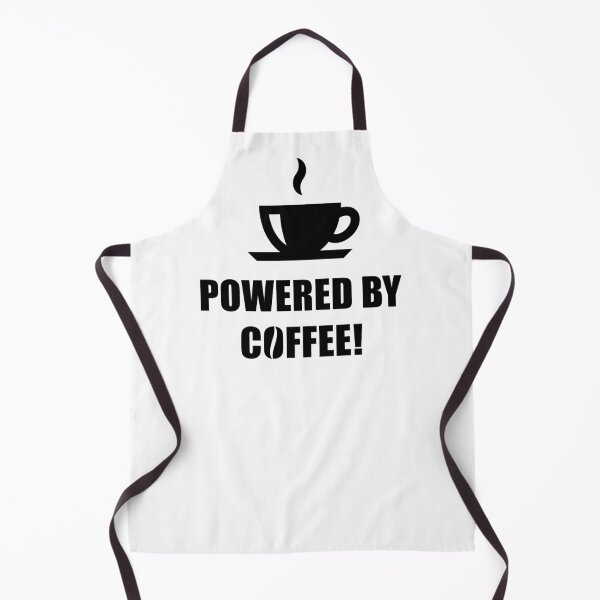 Item preview, Powered By Coffee! (Drinking Coffee / Black) designed and sold by MrFaulbaum.