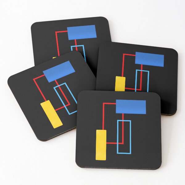 Item preview, Neon Rectangles designed and sold by ThoughtScribble.