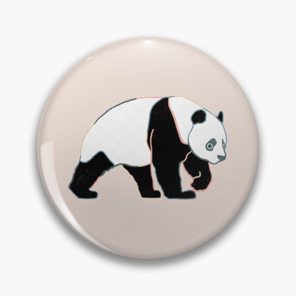 Item preview, Panda Bear #3 - Cute Tan and Black Bear Illustration Pattern  designed and sold by TheRainbowRoom.