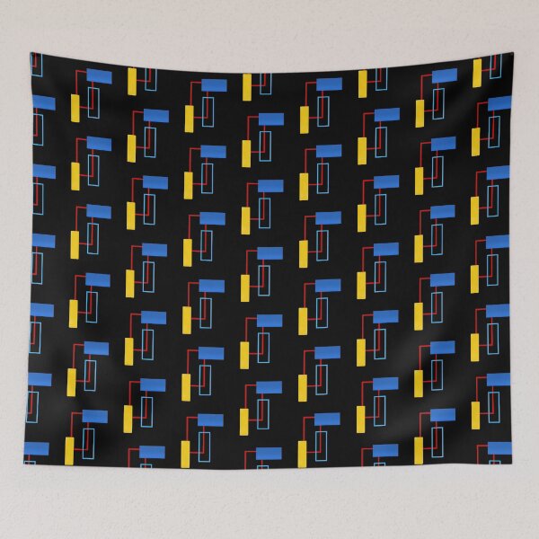 Item preview, Neon Rectangles designed and sold by ThoughtScribble.
