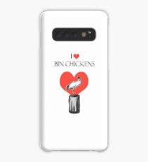 I Love Bin Chickens Case/Skin for Samsung Galaxy