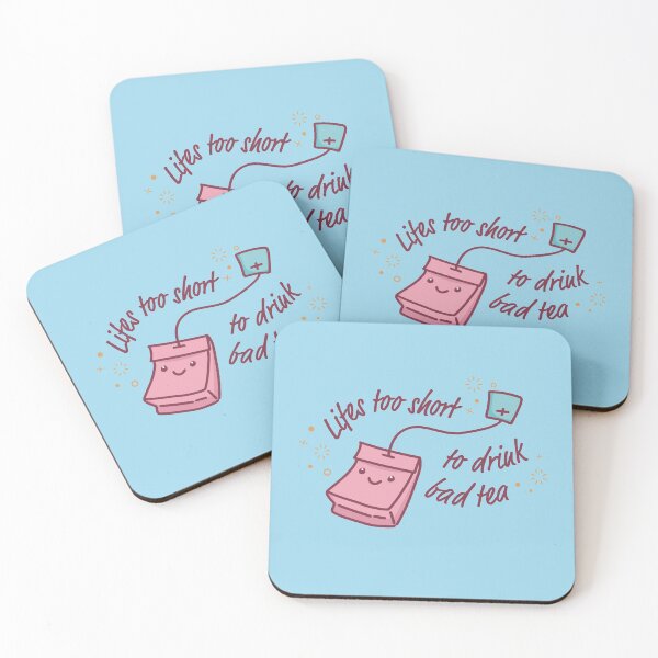 Artikelvorschau, Lifes too short to drink bad tea entworfen und verkauft von ArteSilenziosa.
