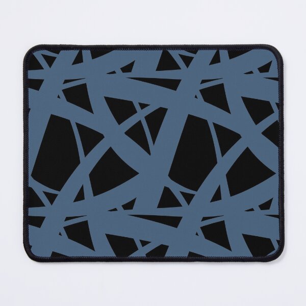 Item preview, Black and Blue Abstract Mosaic Pattern 3 Pairs Diamond Vogel 2022 Popular Colour Happy Tune 0648 designed and sold by ColorOfTheYears.