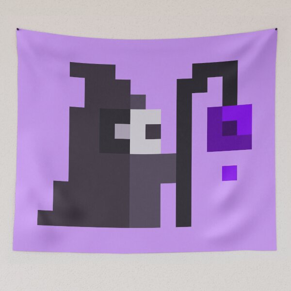 Item preview, Little Dark Wizard With Purple Magic designed and sold by rin3d .