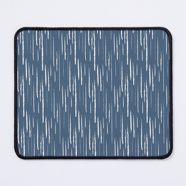 Artikelvorschau, Blue and White Grunge Vertical Stripe Pattern - Diamond Vogel 2022 Popular Colour Happy Tune 0648 entworfen und verkauft von ColorOfTheYears.