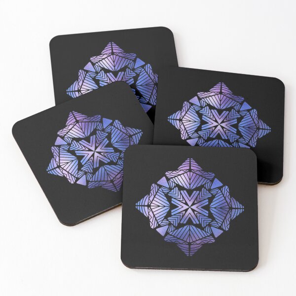 Item preview, Mandala Geométrica Morada designed and sold by mavagraphics.