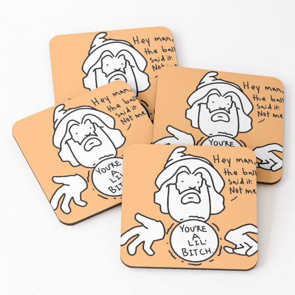 Item preview, Fortune Telling Wizard - Crude Cartoons designed and sold by CrudeCartoonz.