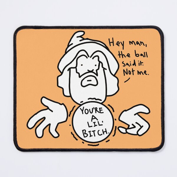 Item preview, Fortune Telling Wizard - Crude Cartoons designed and sold by CrudeCartoonz.