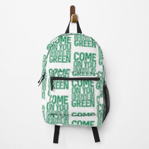 Item preview, COME ON YOU BHOYS IN GREEN, Glasgow Celtic Football Club Green and White Layered Text Design designed and sold by MacPean.