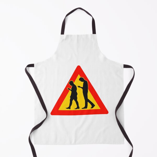 Item preview, Smartphone Warning Sign; designed and sold by StickerApe.