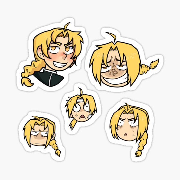 Ed Elric Sticker Sheet Sticker