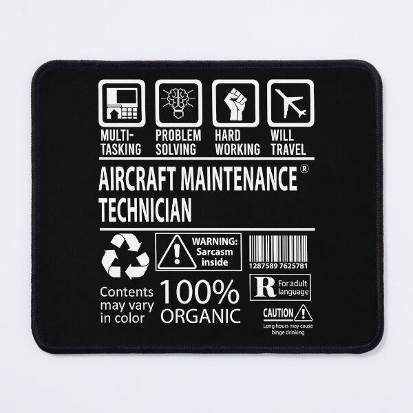 Item preview, Aircraft Maintenance Technician T Shirt - MultiTasking Certified Job Gift Item Tee designed and sold by oslandefren.