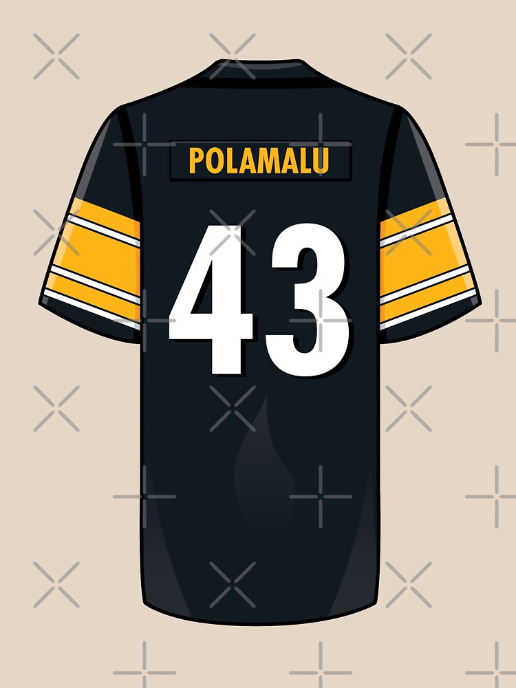 Troy Polamalu Jersey Essential T-Shirt for Sale by WalkDesigns