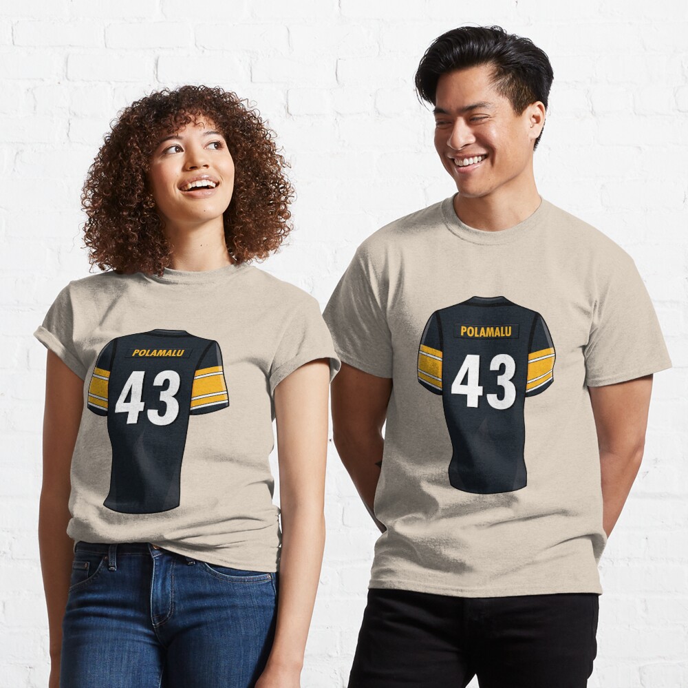 Troy Polamalu Jersey Essential T-Shirt for Sale by WalkDesigns